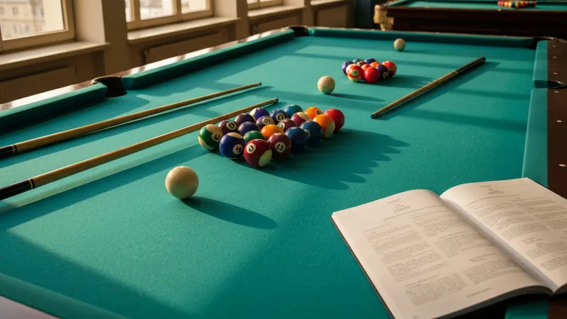 Les règles du billard